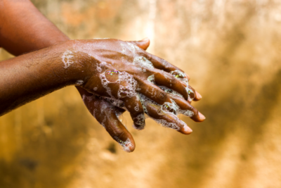 Hand washing image