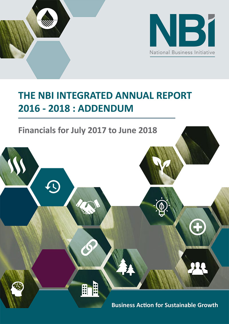 THE NBI IAR 2016 – 2018 : Addendum