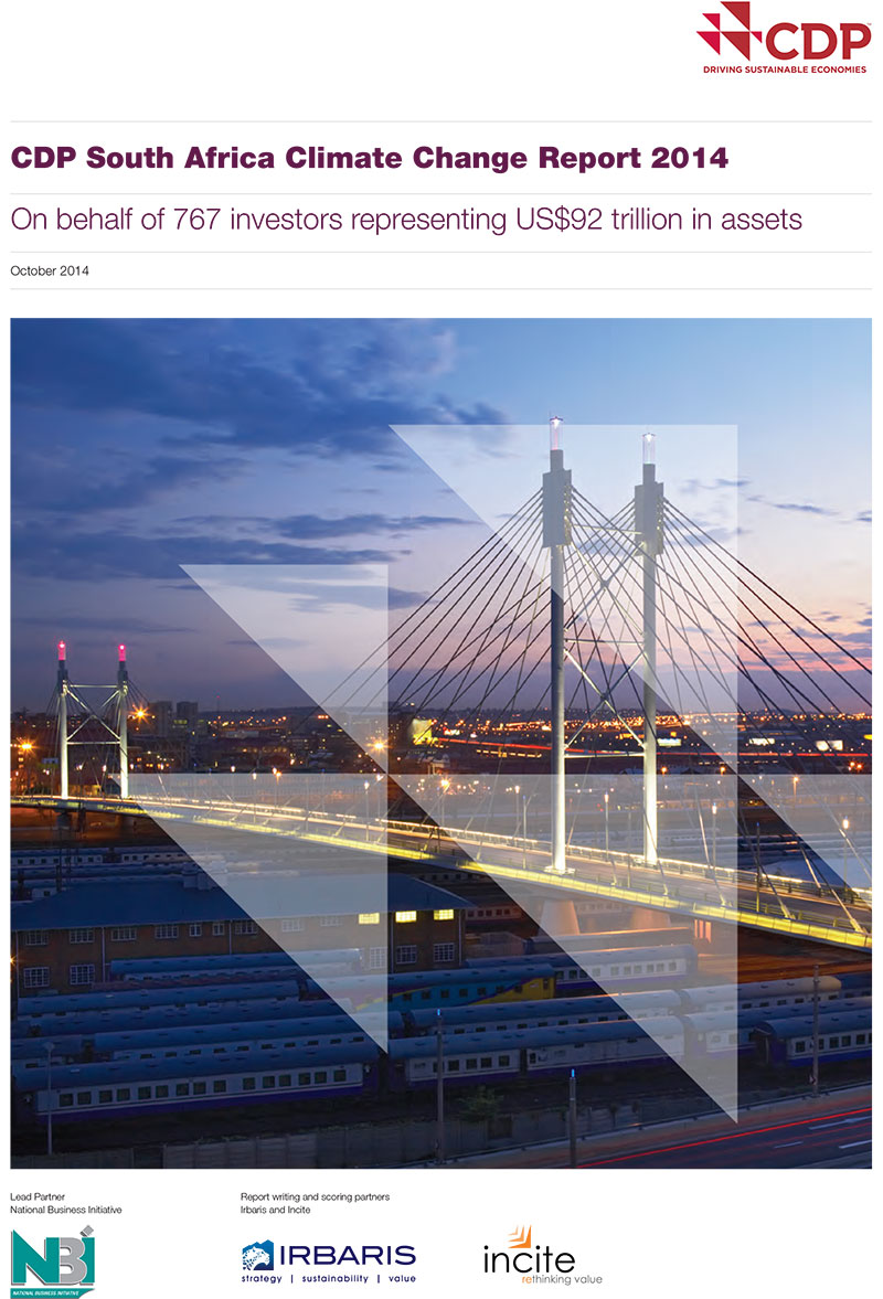 CDP Climate Change Report 2014
